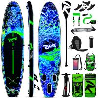 Tidal Rave ACRYLIC Inflatable Paddle Board 10’ 6